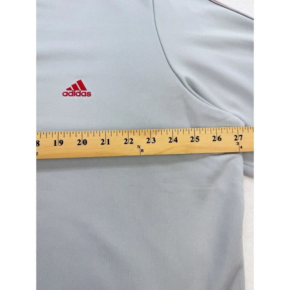 adidas Golf Men 2XL Chrome Gray Full Zip Pullover Jacket AE7973 NWT $70
